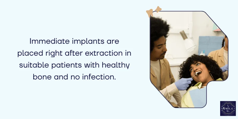Immediate Implant Placement After Extraction