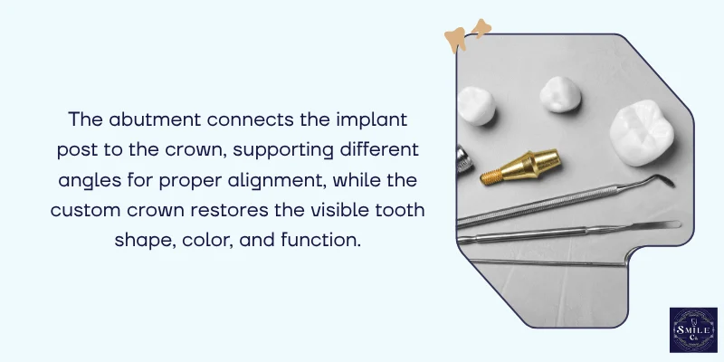 Role of Abutments and Crowns