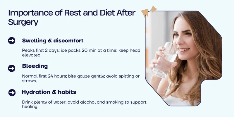 The Role of Rest and Soft Foods